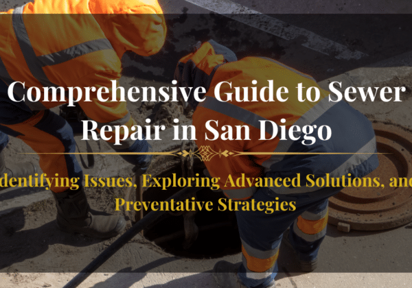 Sewer repair in San Diego with trenchless technology.