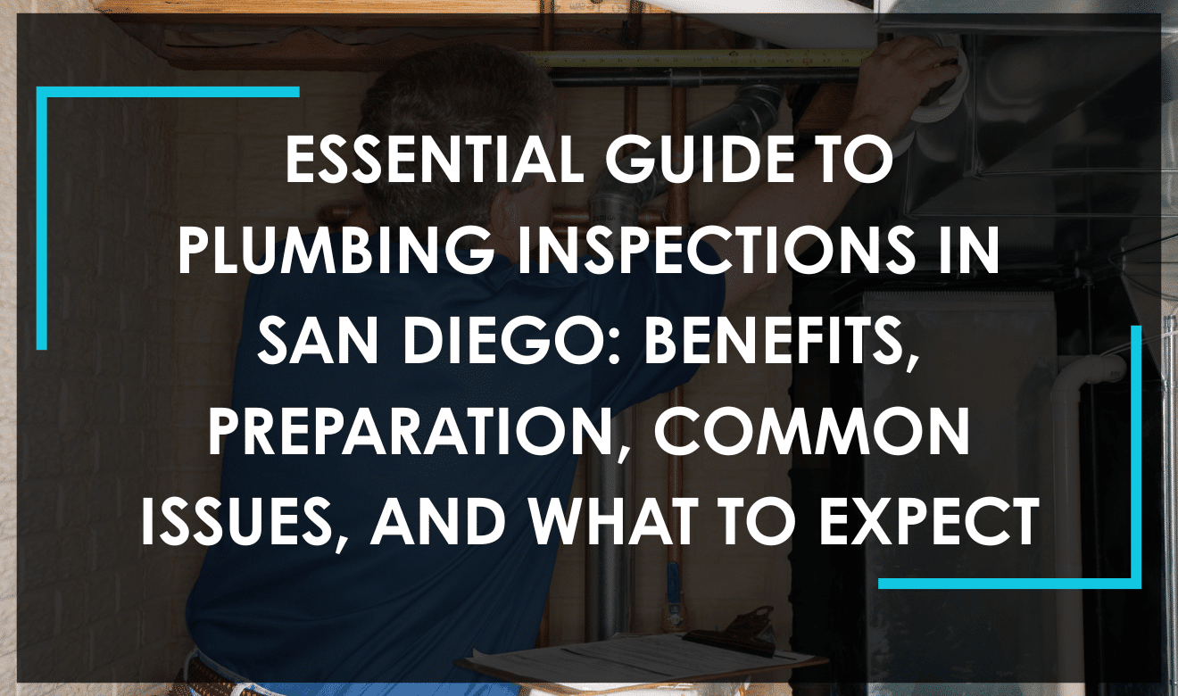 Professional conducting Plumbing Inspection San Diego, checking pipes and water systems.