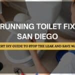 Professional Running toilet fix San Diego