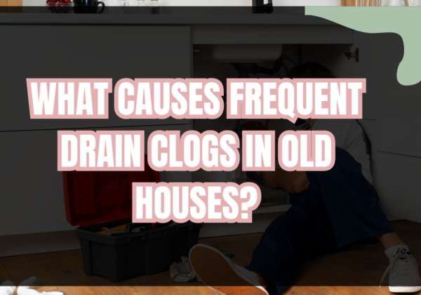 why drains keep clogging in older homes