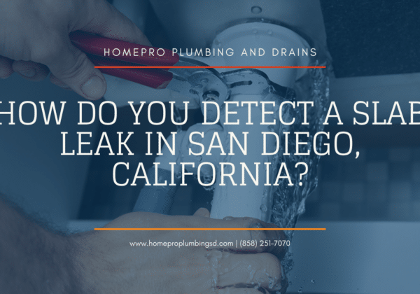 slab leak detection San Diego pricing