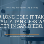 tankless water heater installation San Diego