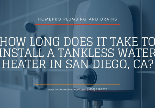 tankless water heater installation San Diego