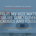 what causes low hot water supply
