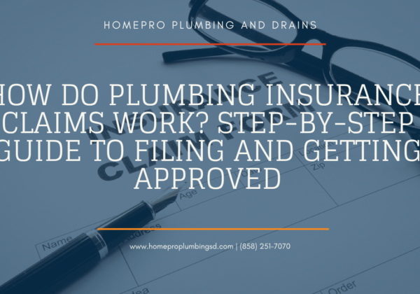 how plumbing insurance claims work