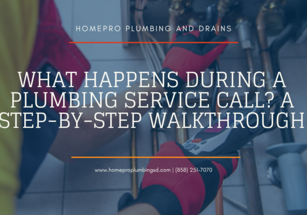 what to expect during a plumbing service call