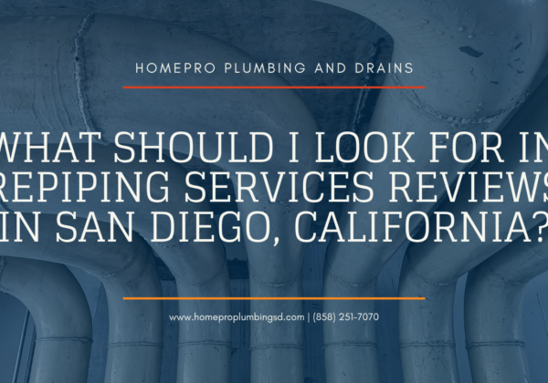 repiping services San Diego reviews