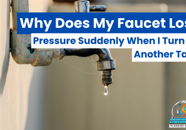 why does my faucet lose pressure suddenly