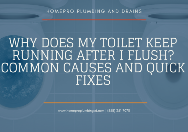 why toilets keep running after flushing