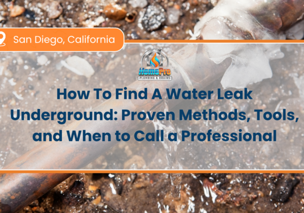 How To Find A Water Leak Underground