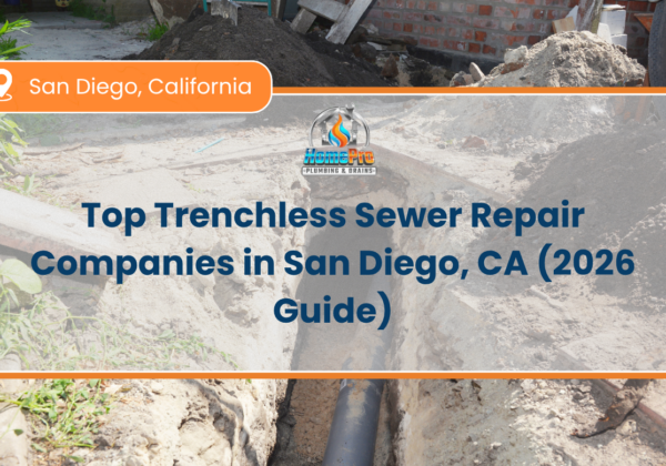 trenchless sewer repair San Diego companies