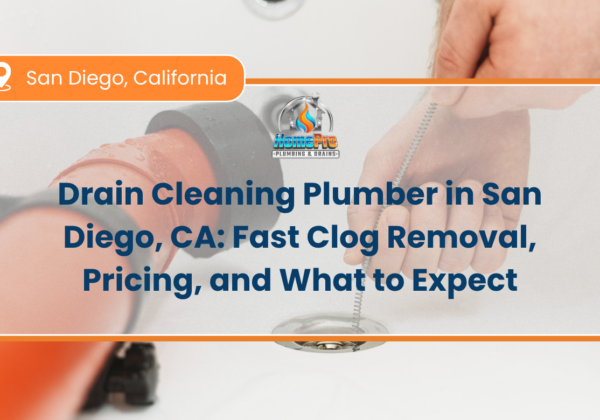 Drain Cleaning Plumber San Diego