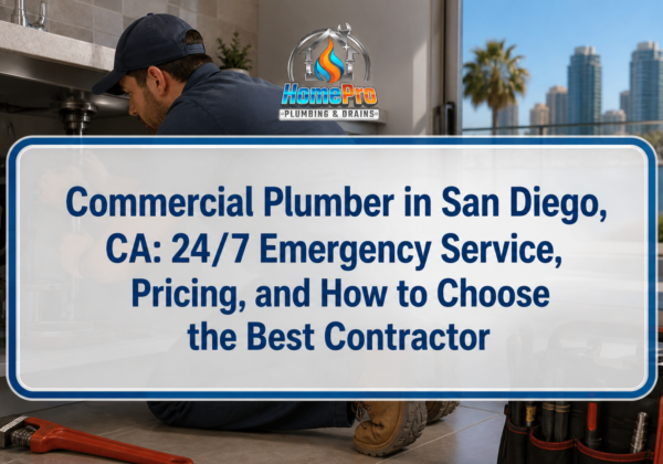 commercial plumber san diego