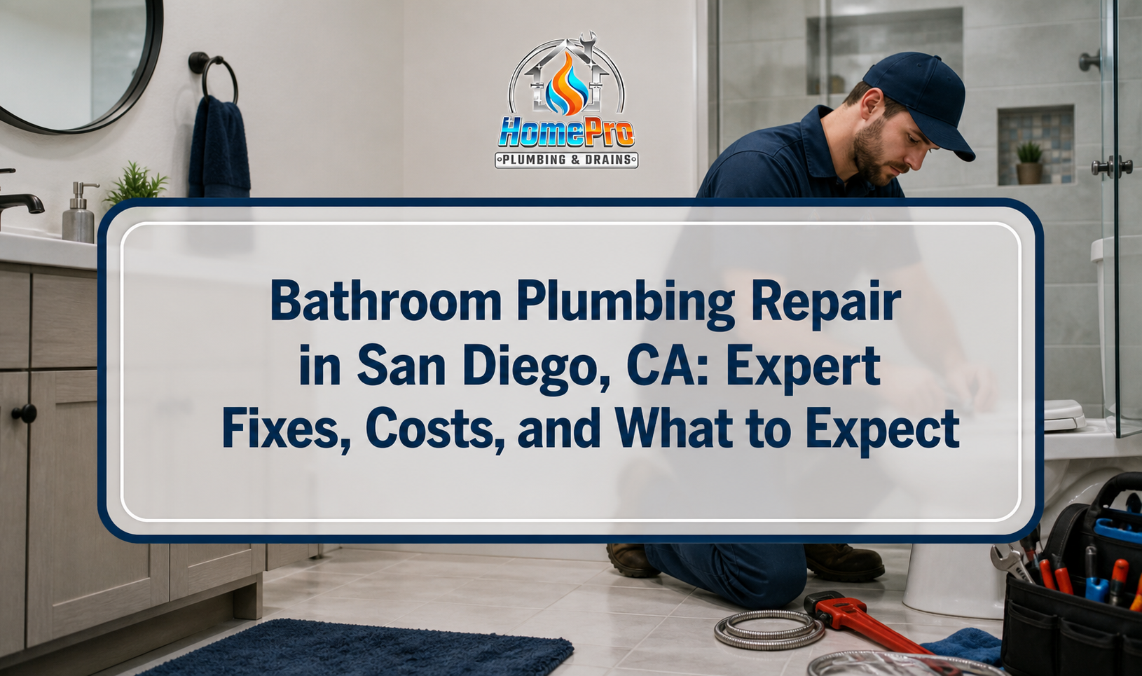 bathroom plumbing repair san diego