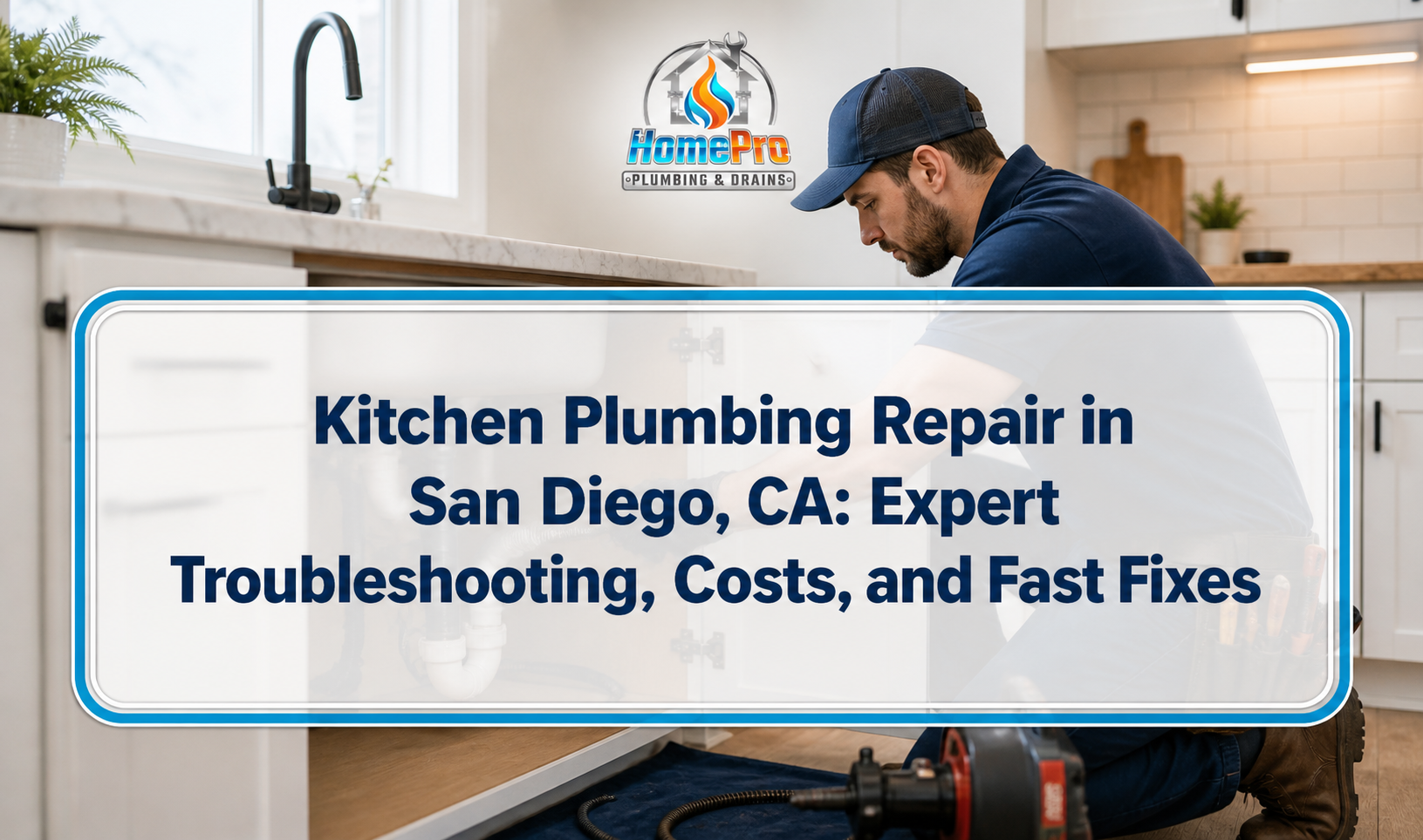 kitchen plumbing repair san diego