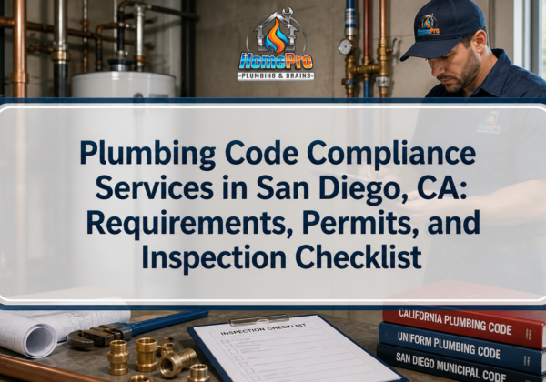 plumbing code compliance services san diego