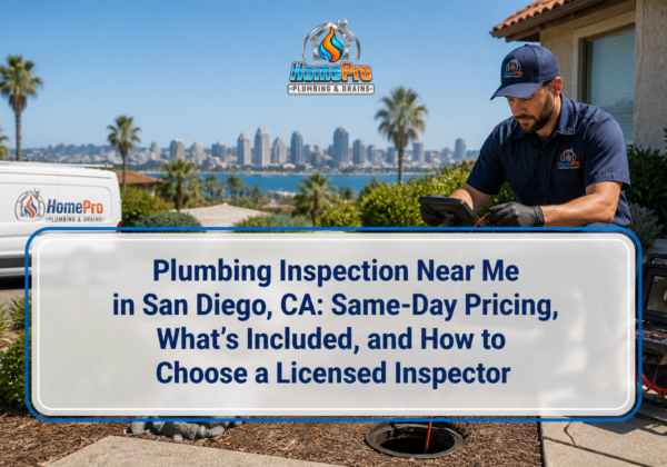 plumbing inspection near me san diego