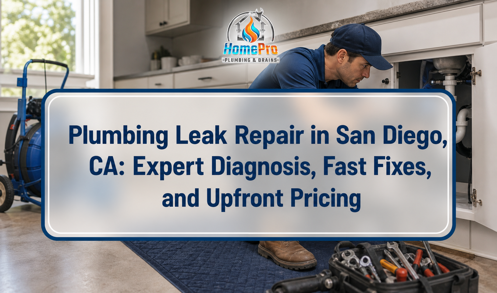 plumbing leak repair san diego