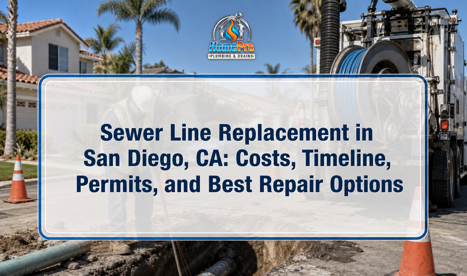 sewer line replacement san diego